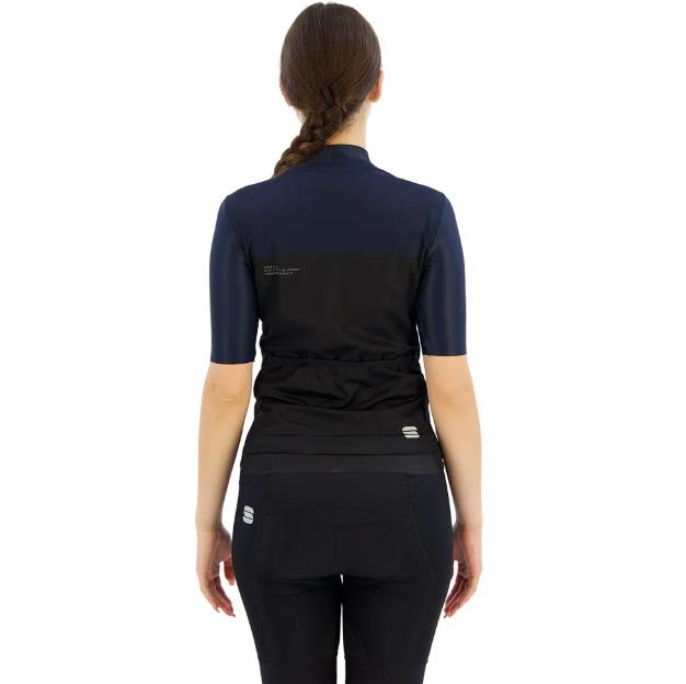 Maglia Ciclismo Donna Pista Jersey Black