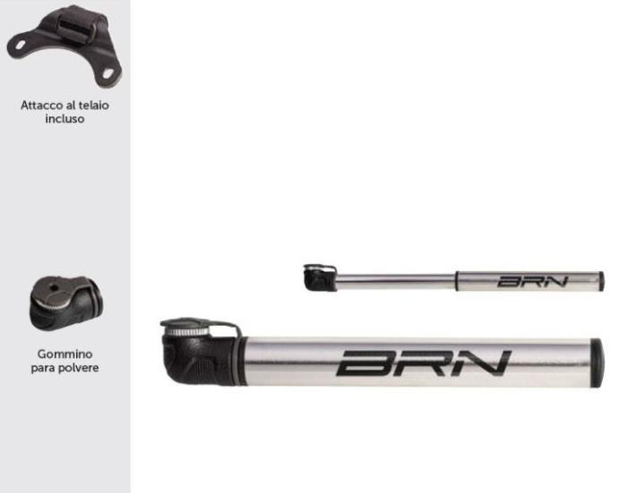 Pompa Ciclismo Pocket Silver Brn