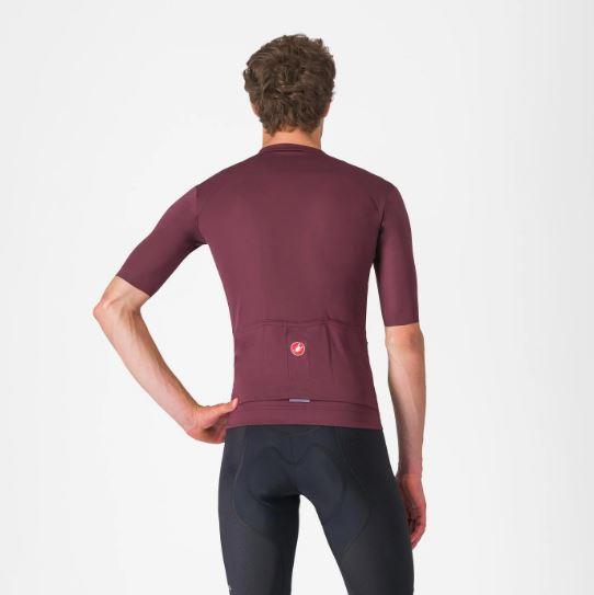 Maglia Ciclismo Uomo Prologo Lite Deep Bordeaux Castelli