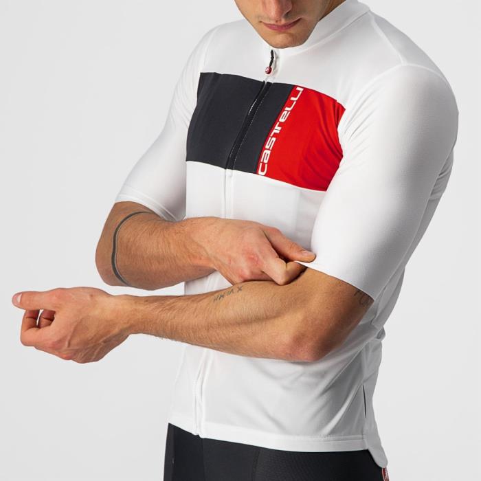 Maglia Ciclismo Prologo 7 Jersey Ivory Light BLack