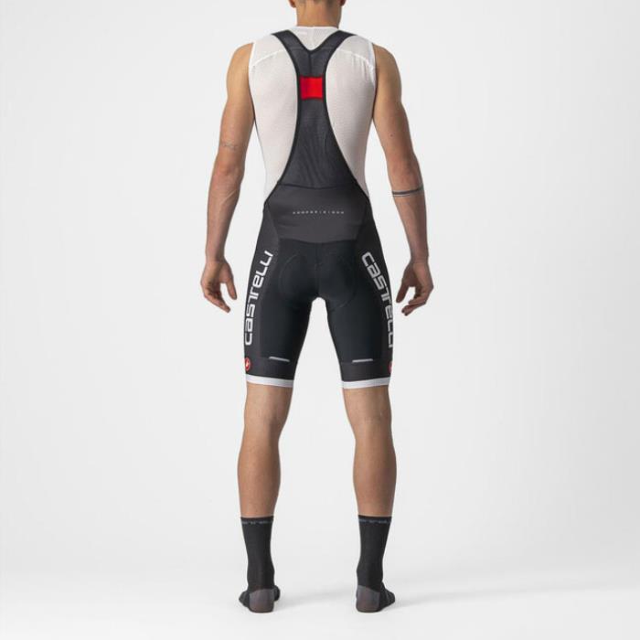 Salopette ciclismo Competizione Kit Bibshort Black/Silver Grey