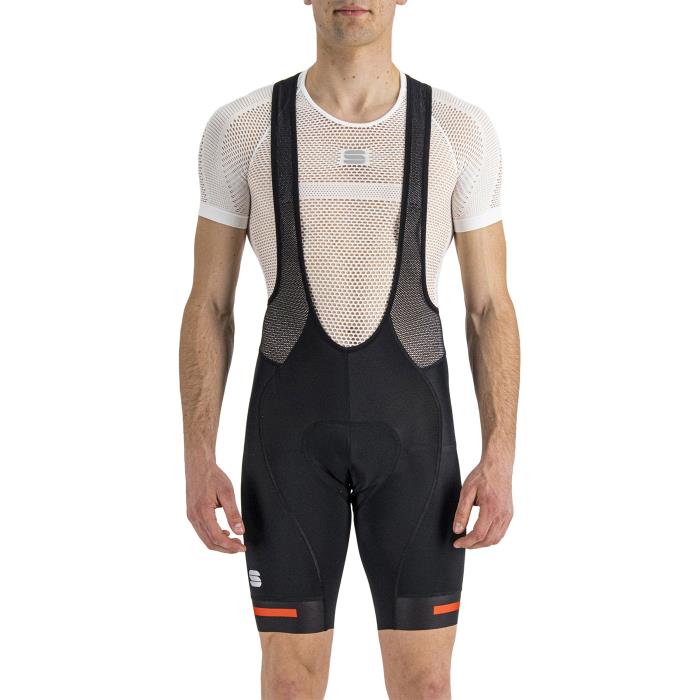 Salopette ciclismo Neo Bibshort Black/Chili Red