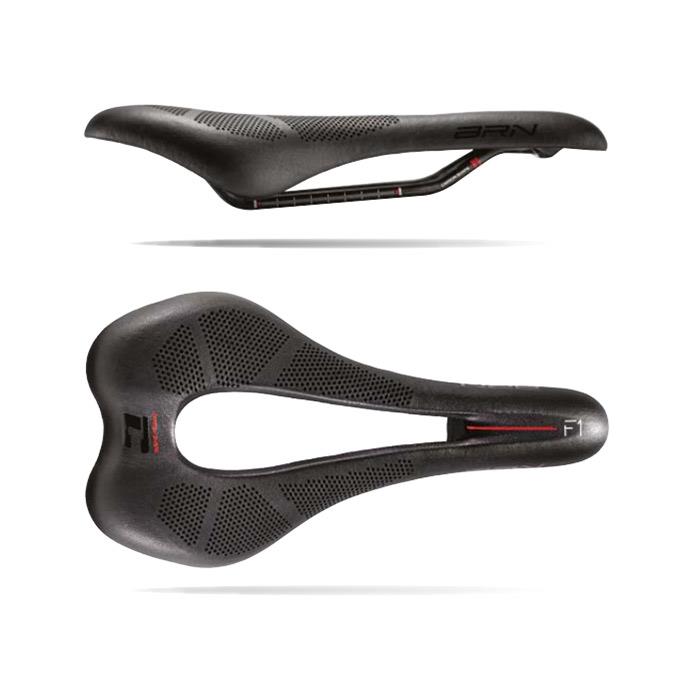 Sella da bici Full Carbon F1 278x137mm BRN