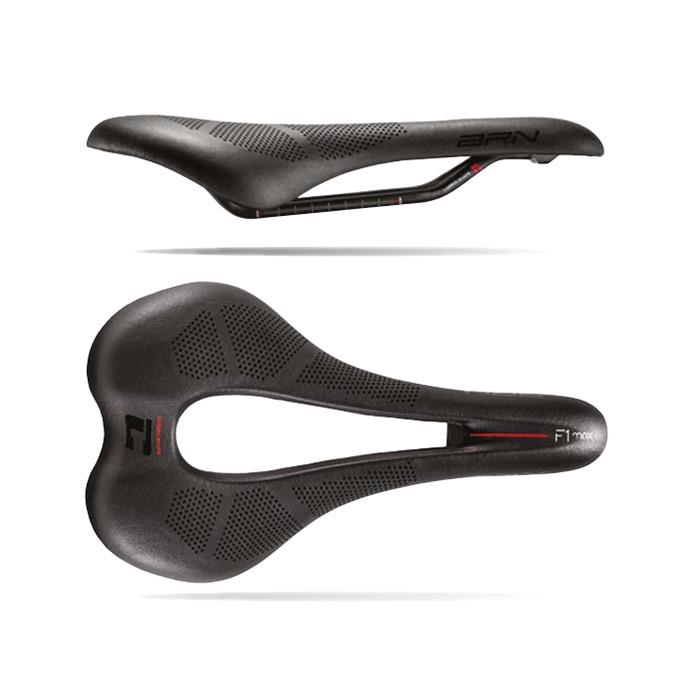 Sella da bici Full Carbon F1 MAX 278x150mm BRN