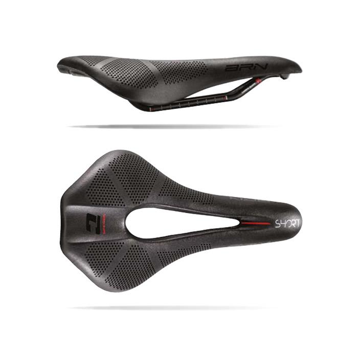 Sella da bici Full Carbon SHORT 248x137mm BRN