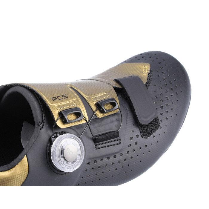 Scarpe Ciclismo RC 500 Black/Gold