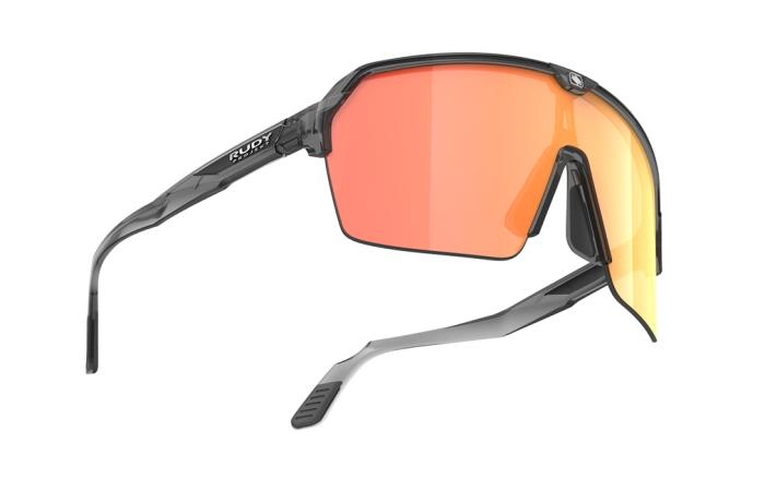 Occhiali ciclismo Spinsheld Air Crystal Ash Multilaser Orange