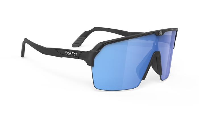 Occhiali ciclismo Spinsheld Air Black Matte Multilaser Blue