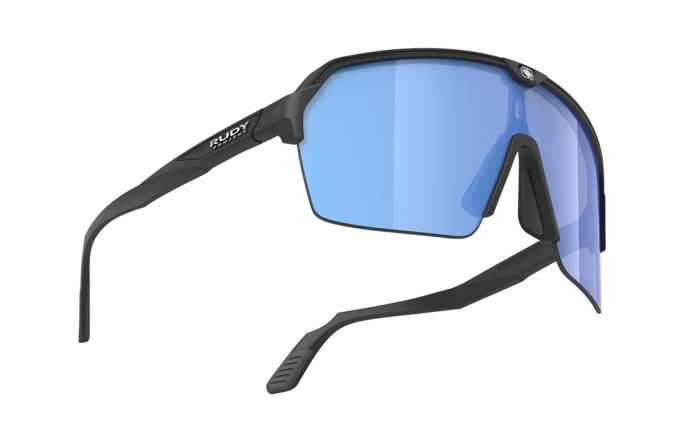 Occhiali ciclismo Spinsheld Air Black Matte Multilaser Blue