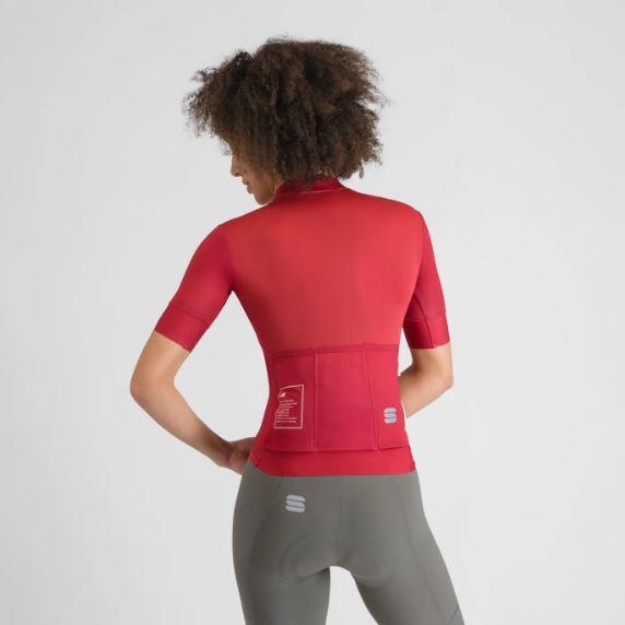 Maglia Ciclismo Donna SRK Jersey Pro Red