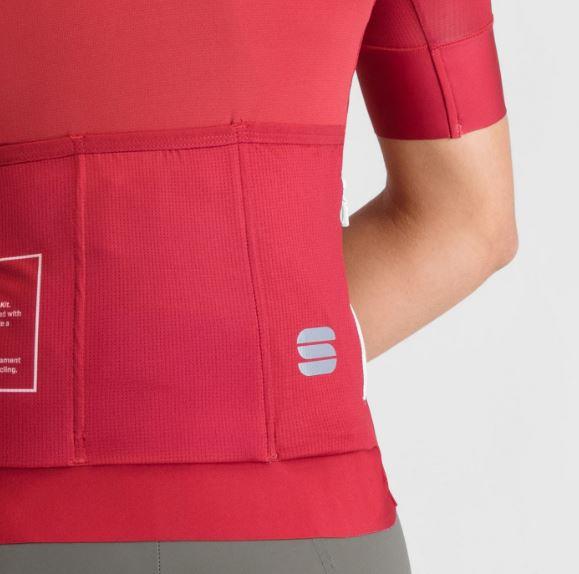 Maglia Ciclismo Donna SRK Jersey Pro Red