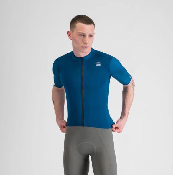 Maglia Ciclismo Uomo SRK Jersey Teal Blue