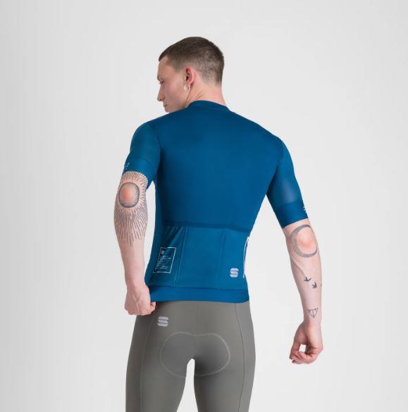 Maglia Ciclismo Uomo SRK Jersey Teal Blue