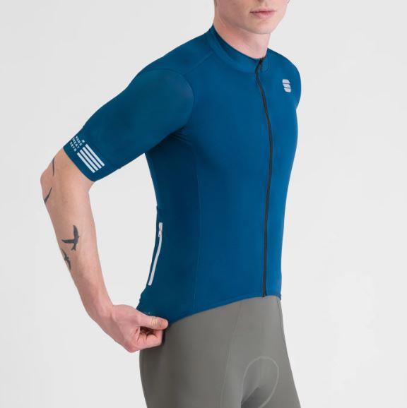Maglia Ciclismo Uomo SRK Jersey Teal Blue