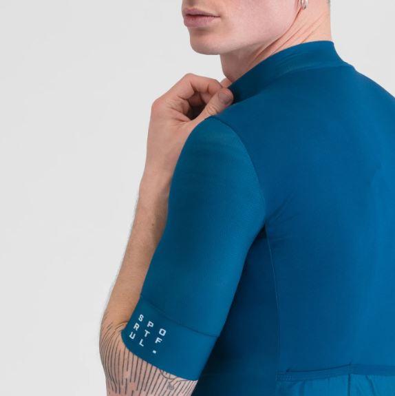 Maglia Ciclismo Uomo SRK Jersey Teal Blue