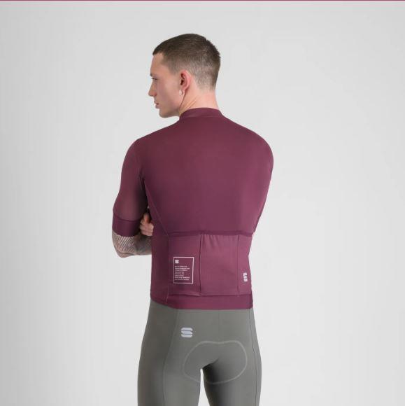 Maglia Ciclismo Uomo SRK Jersey Bordeaux