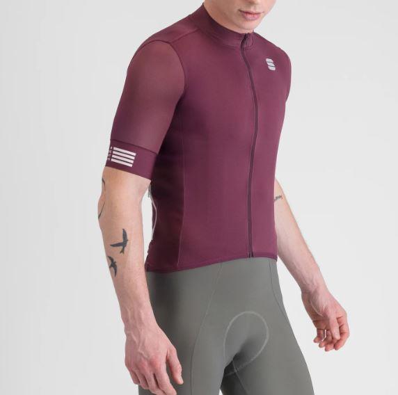 Maglia Ciclismo Uomo SRK Jersey Bordeaux