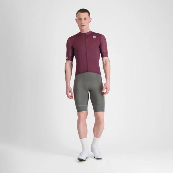 Maglia Ciclismo Uomo SRK Jersey Bordeaux