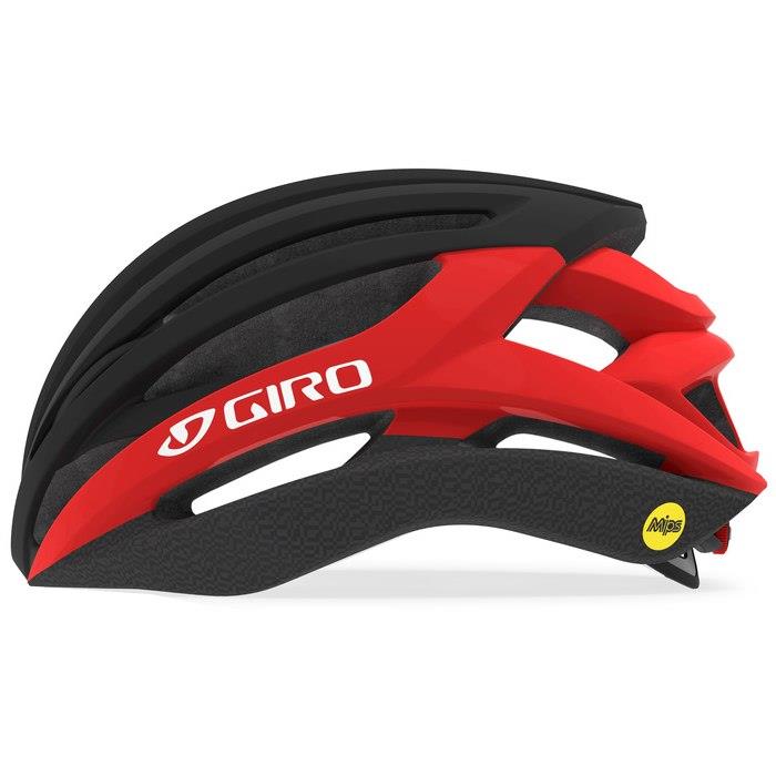 Casco bici Giro Syntax Mips Matte Black Bright Red