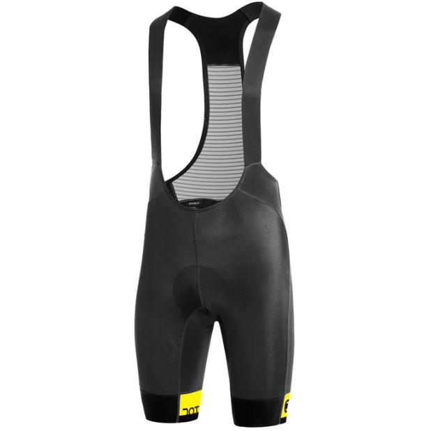 Salopette ciclismo Team Bib Short Black/Fluo Yellow