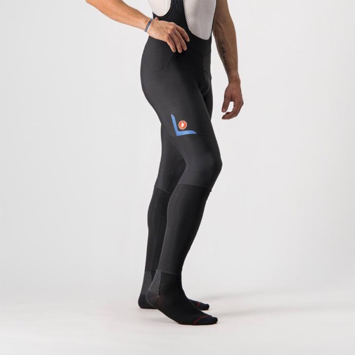 Calzamaglia Ciclismo Velocissimo 5 Bibtight Black/Blue Reflex