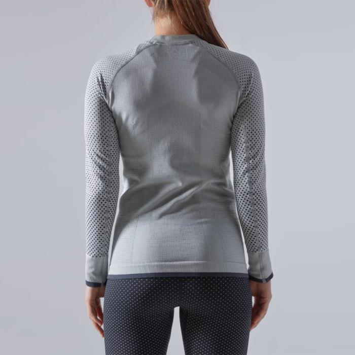 Maglia ciclismo Warm Fusekinit Intensity Woman Grey - taglia S