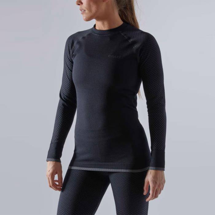 Maglia ciclismo Warm Fusekinit Intesy Ls Woman Black