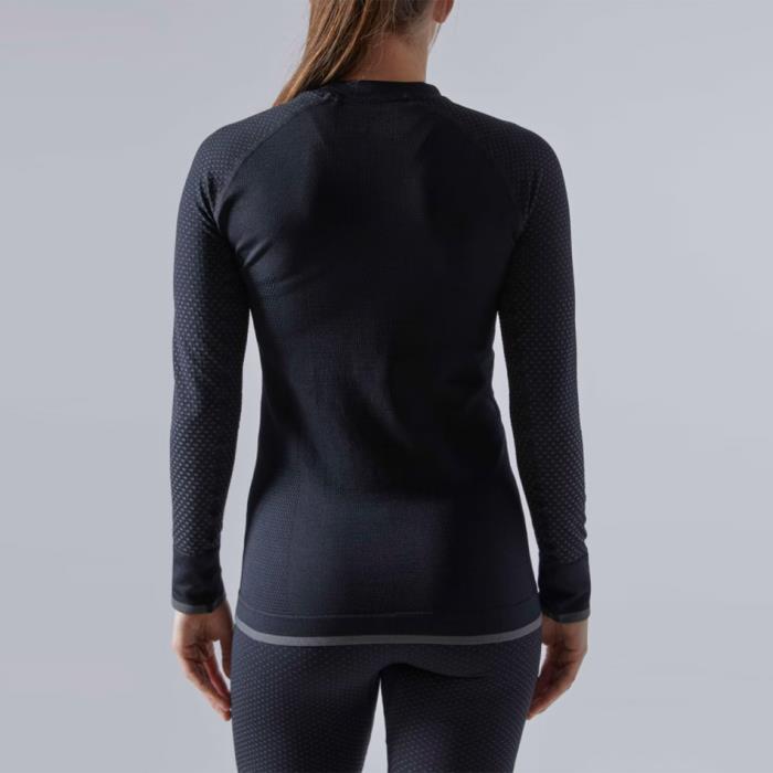 Maglia ciclismo Warm Fusekinit Intesy Ls Woman Black