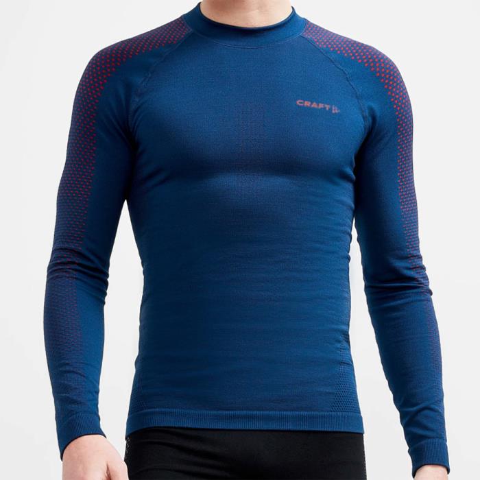 Maglia ciclismo Warm Fuseknit Intensity Men Blue Navy