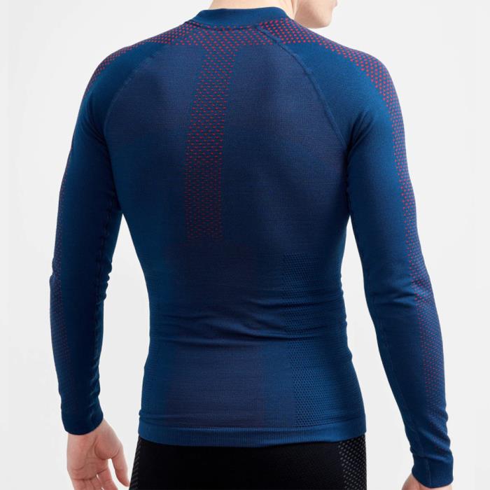 Maglia ciclismo Warm Fuseknit Intensity Men Blue Navy