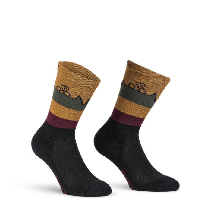 Calze ciclismo Xtech XT178 Lana Merino