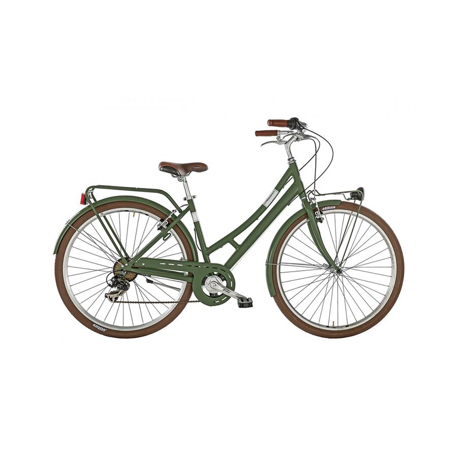 Bici Custom Uomo Bici Cruiser MBM Honolulu Uomo Verde Militare