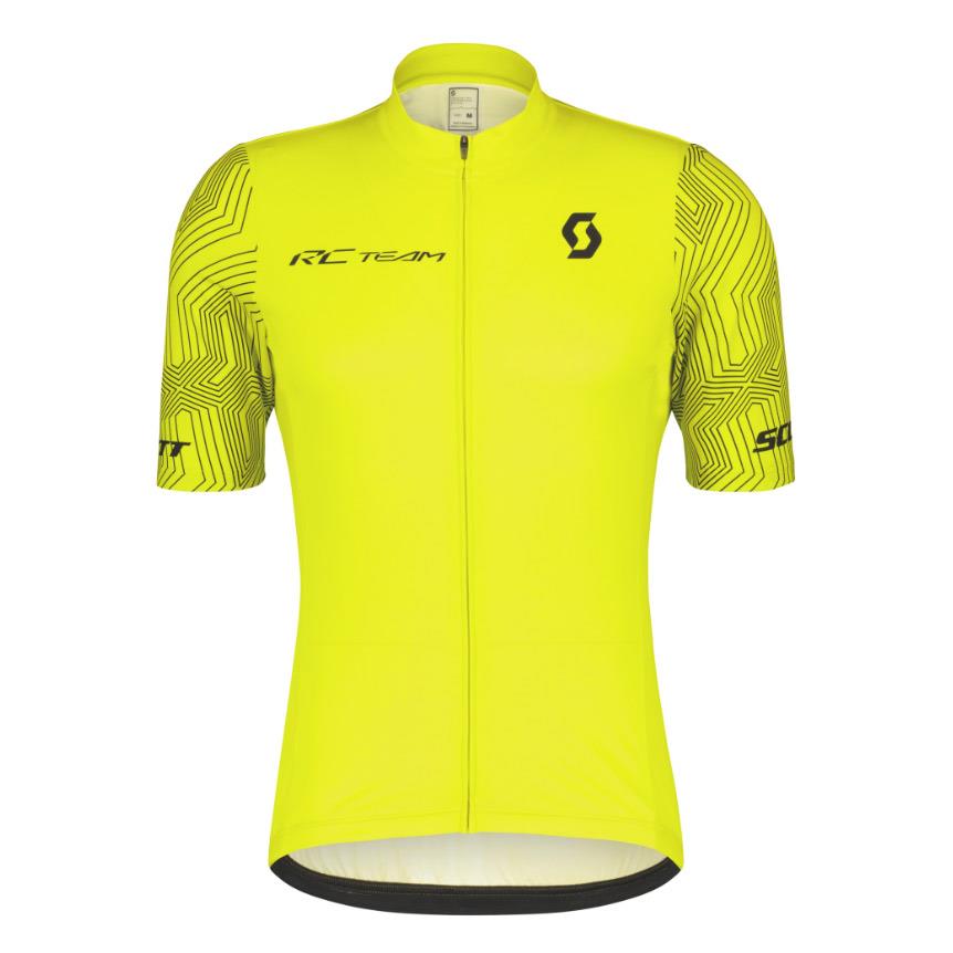 Maglietta da ciclismo colore: verde corta Scott RC Team 10 