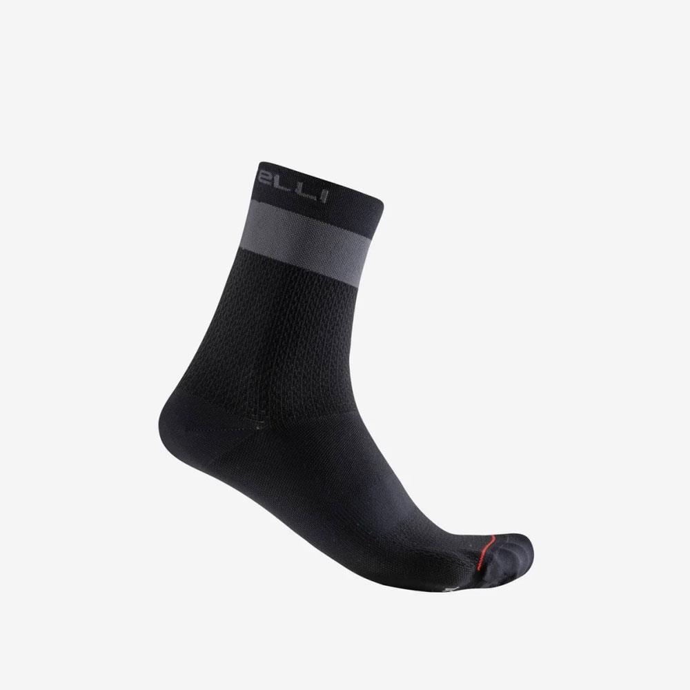 CASTELLI Prologo 15 Sock Calzini Uomo - Pacco Da 1, Traspiranti, Compressione, Tessuto Dobby - Foto 5