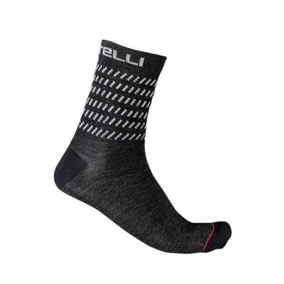 Calze ciclismo Go 15 Sock Dark Grey/White