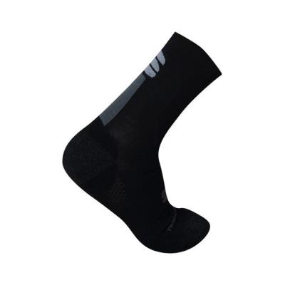 Calze ciclismo Merino Wool 18 Sock Black Anthracite