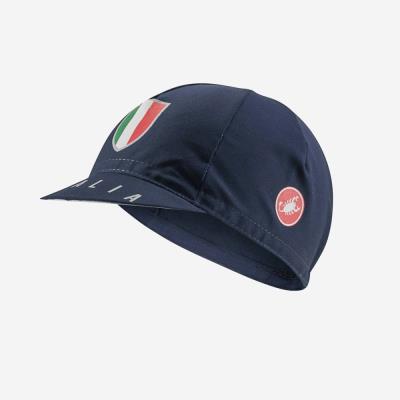 Cappello da ciclismo Team Italia blu