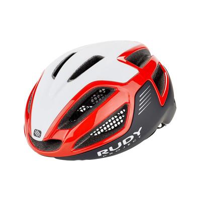 Casco bici Spectrum White/Red/Black Matt/Shin