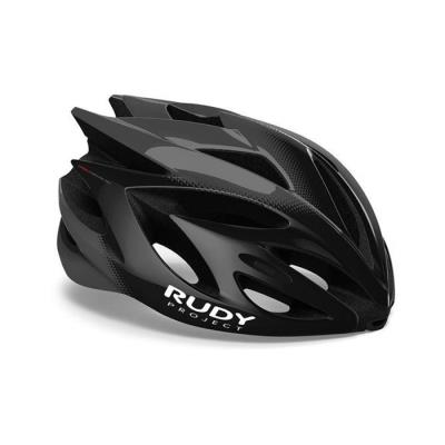 Casco bici Rush Black/Titanium Shiny