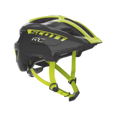 Casco bici JR Spunto Black/Radium Yellow RC
