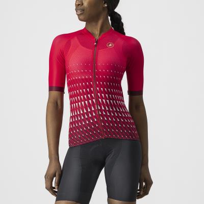Maglia ciclismo Climber's 2.0 W Jersey Raspberry/White-Bordeaux
