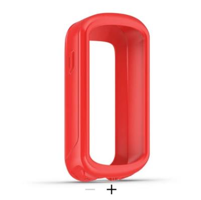 Custodia in silicone per Edge 830 Rosso
