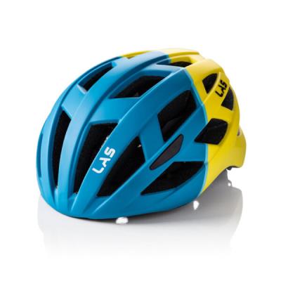 Casco bici Las Enigma Blu/Yellow