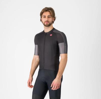 Maglia Ciclismo Entrata 6 Jersey Castelli Black/Dark Grey 