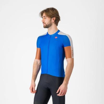 Maglia Ciclismo Entrata 6 Jersey Castelli Azzurro Italia