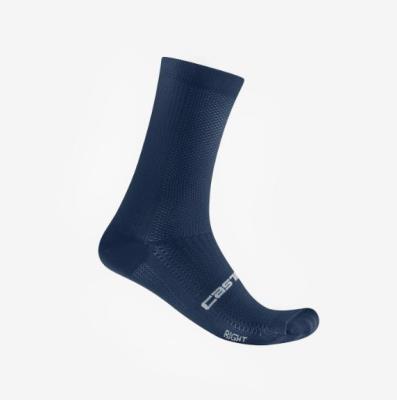Calza Ciclismo Espresso 18 Sock Castelli | Belgian Blue