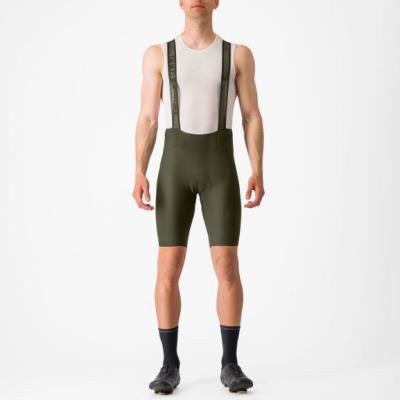 Salopette Ciclismo Castelli Espresso Deep Green Bibshort 