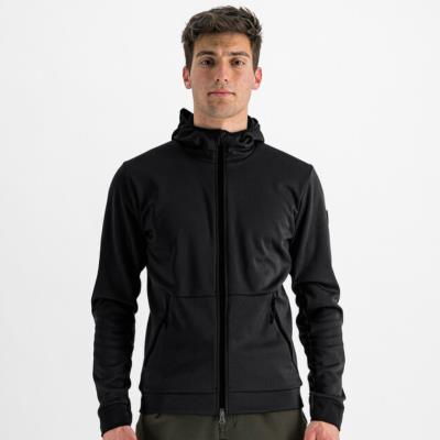 Giacca Invernale Ciclismo Metro Softshell Black