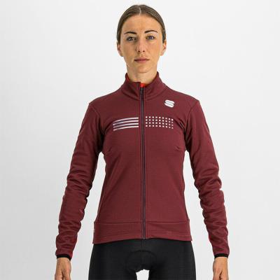 Giacca Invernale Ciclismo Tempo W Jacket Red Wine - taglia S