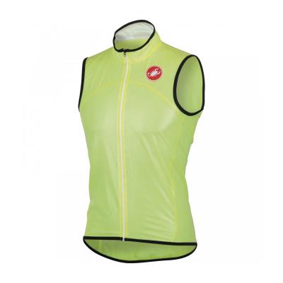 Gilet Ciclismo Antivento Sottile 2 Vest Yellow Fluo - taglia XL